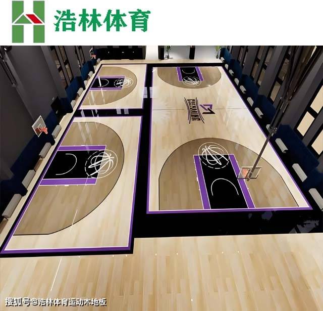 体育木地板只为打造专业型篮球馆!浩林体育|体育木地板厂家