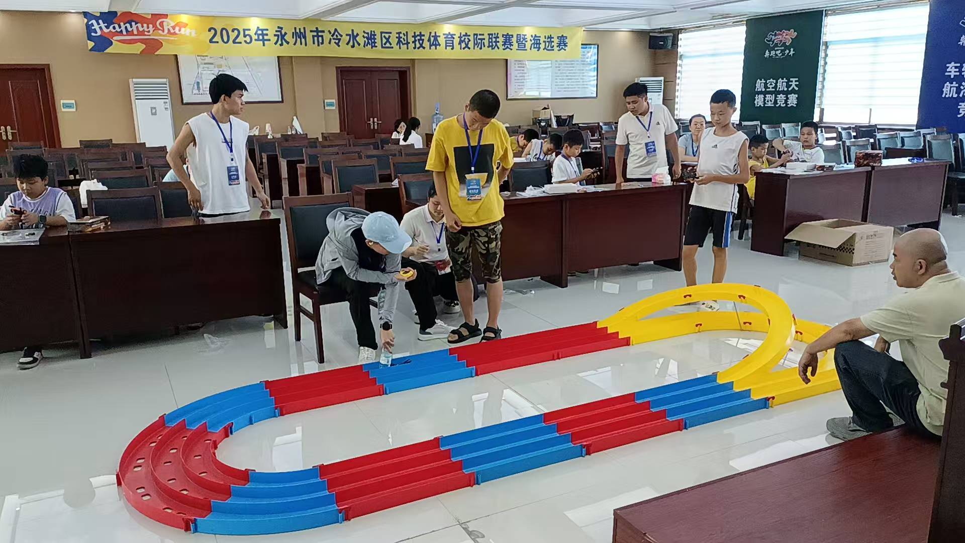 2025永州市冷水滩区科技体育校际联赛:燃动校园科技体育梦