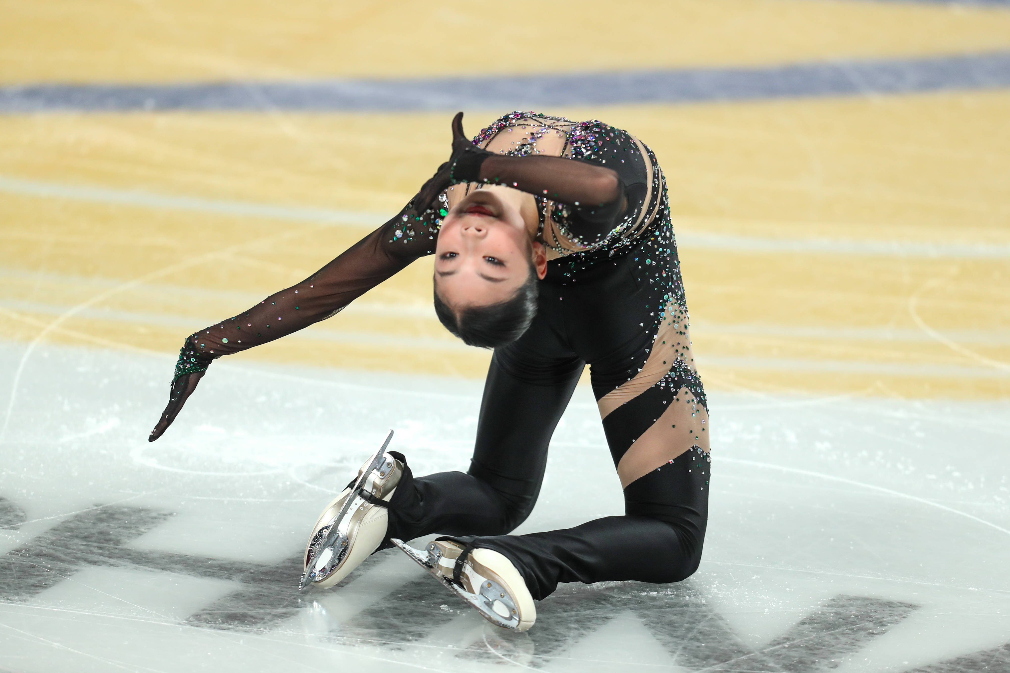 (体育)花样滑冰——中国杯:女子单人滑短节目赛况