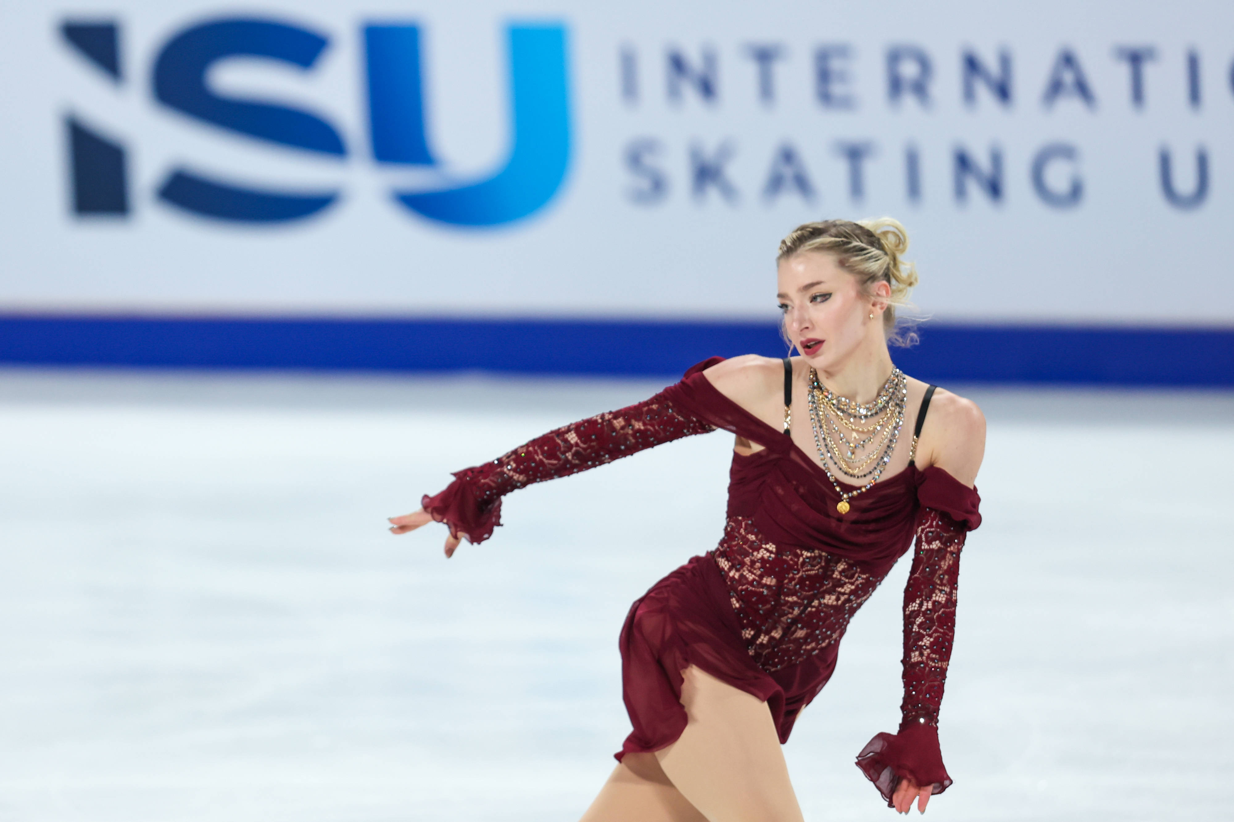 (体育)花样滑冰——中国杯:女子单人滑短节目赛况