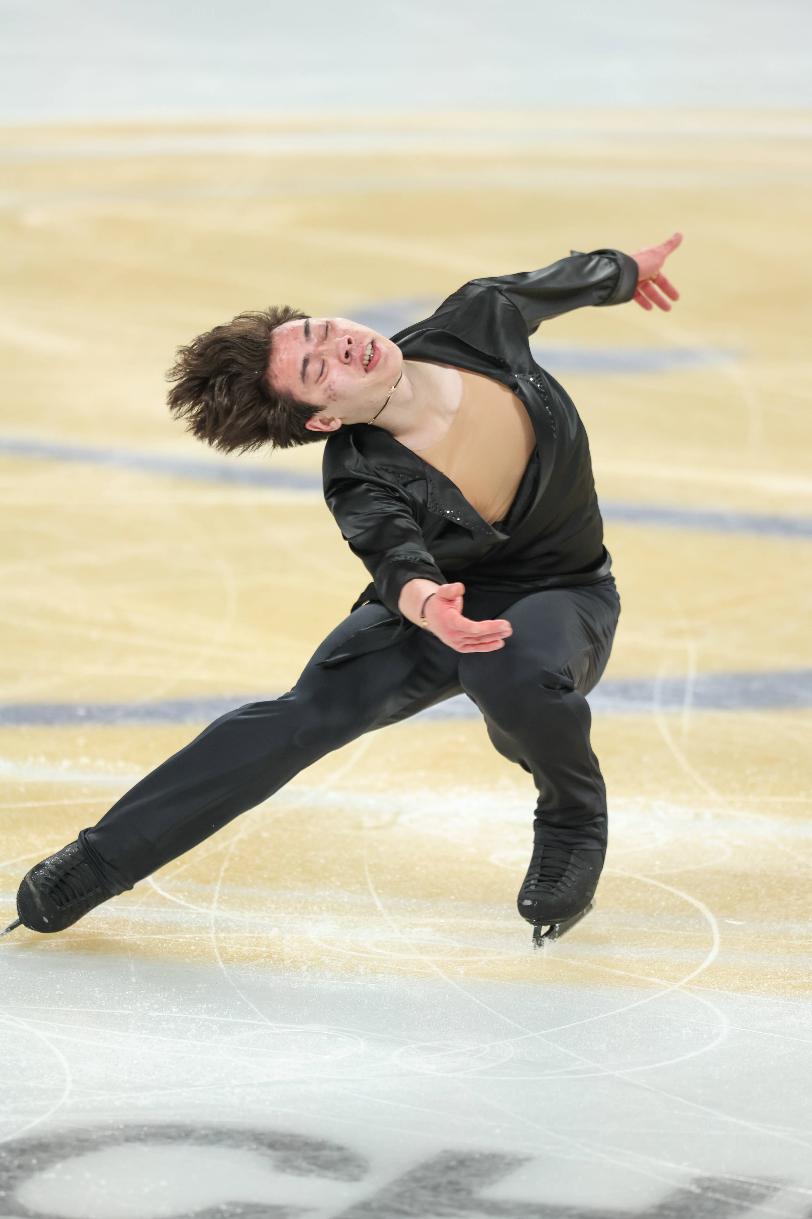 (体育)花样滑冰——中国杯:男子单人滑短节目赛况