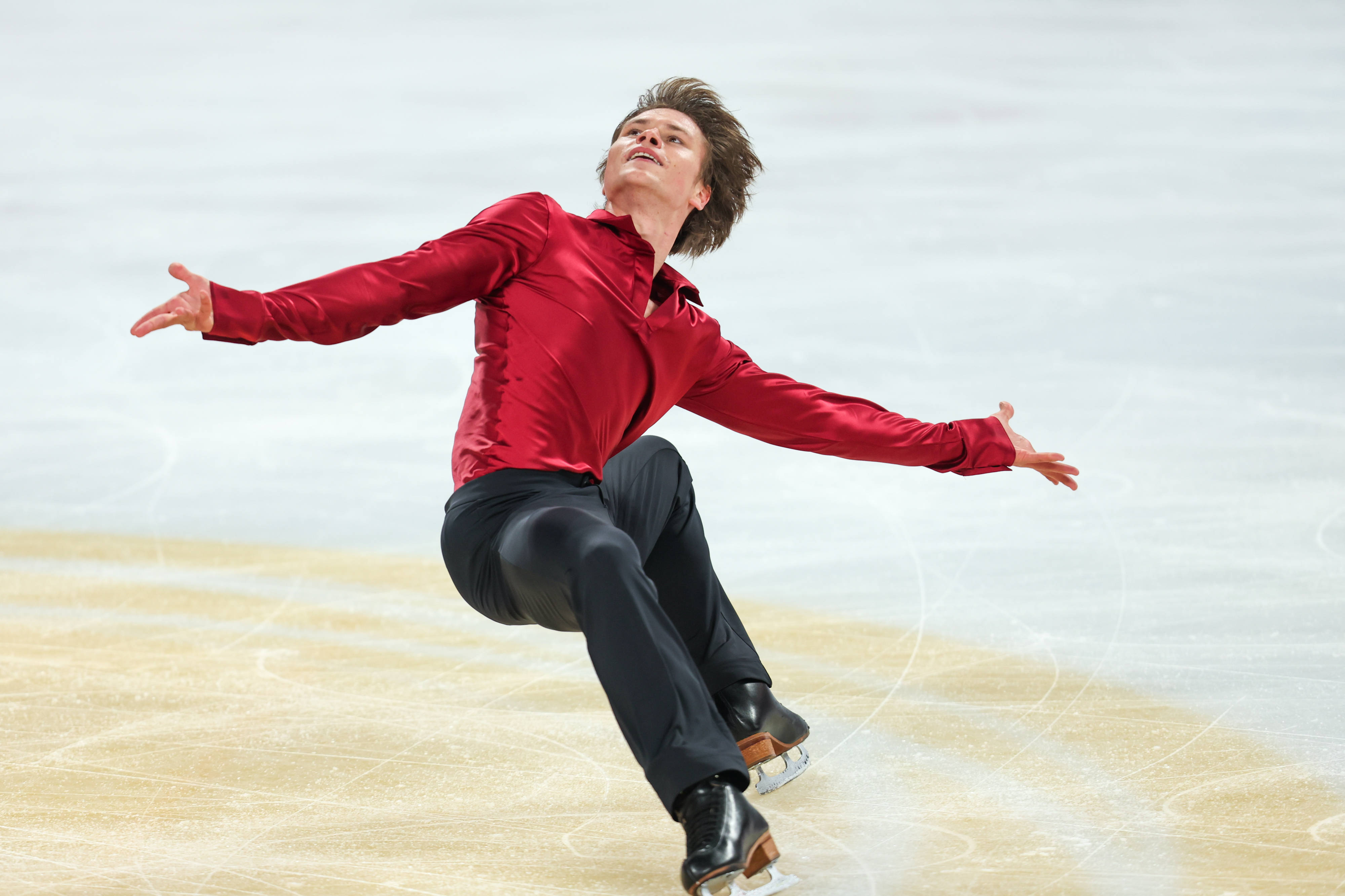 (体育)花样滑冰——中国杯:男子单人滑短节目赛况