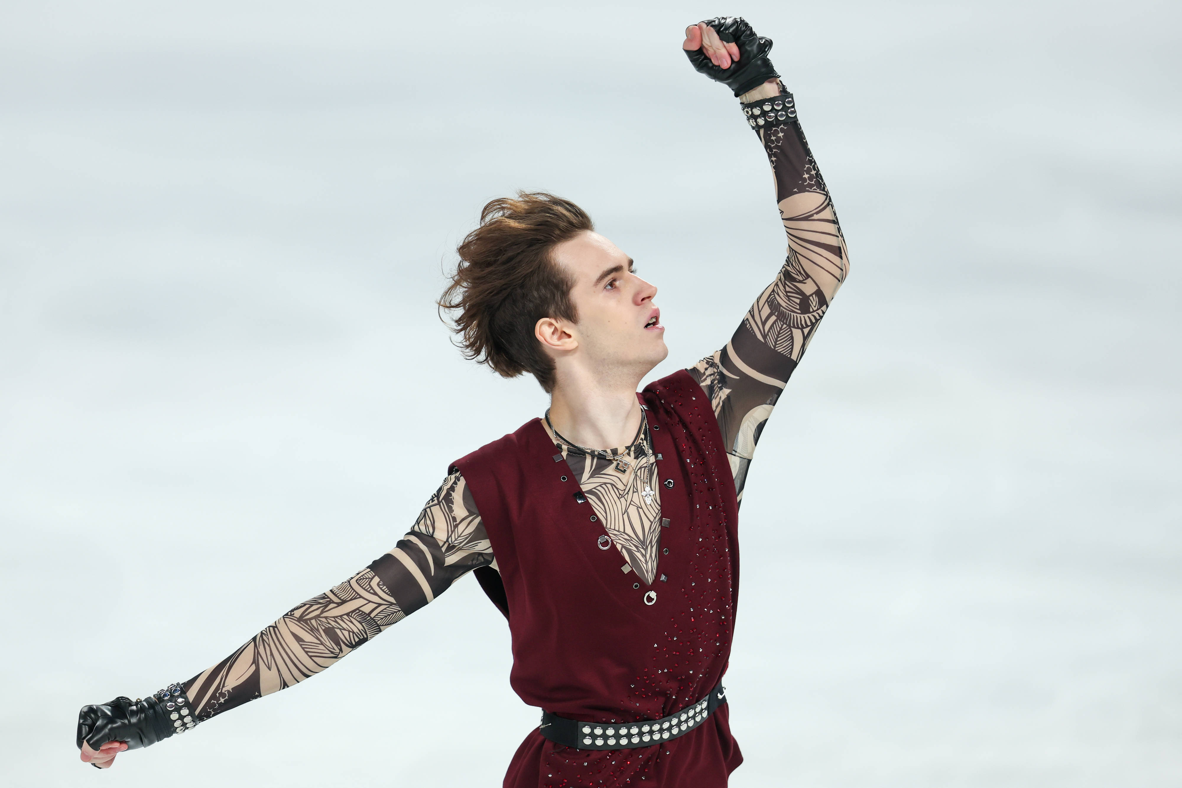 (体育)花样滑冰——中国杯:男子单人滑短节目赛况