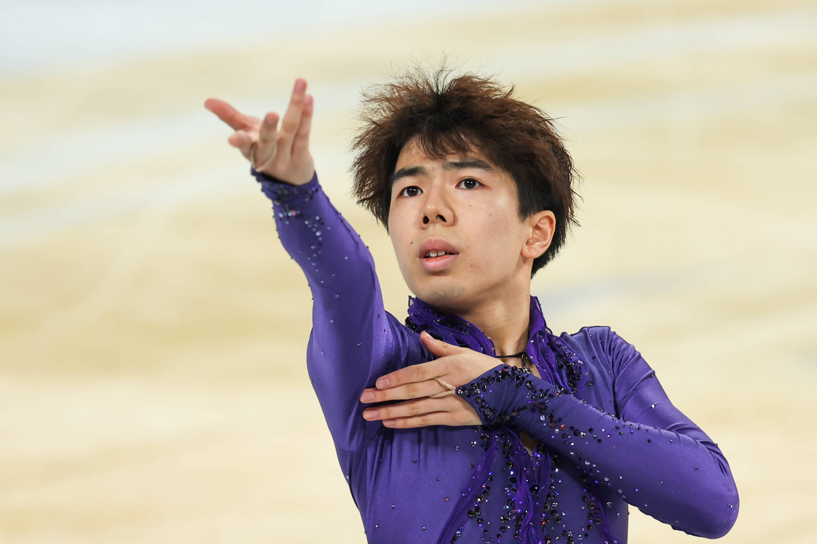 (体育)花样滑冰——中国杯:男子单人滑短节目赛况