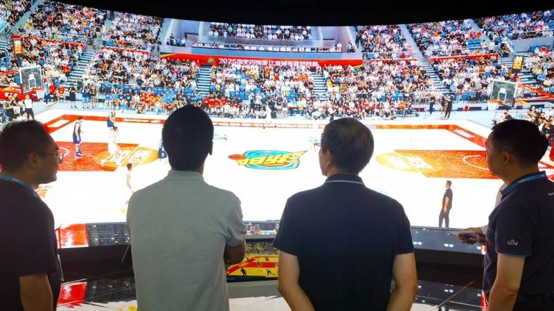 浙江省体育局领导考察宇视科技,共话浙BA创新实践